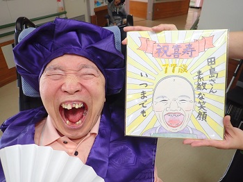 色紙とツーショット.JPG